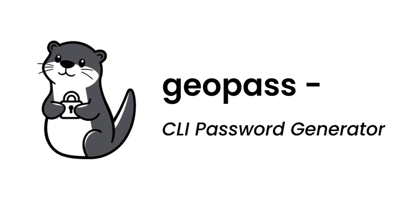 geopass - CLI Password Generator